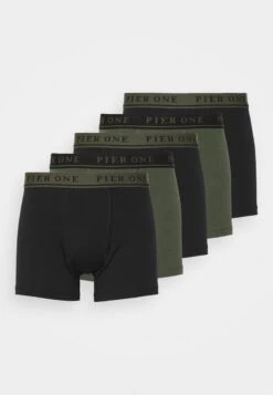Pier One 5 PACK - Panties - Black/mottled Dark Grey -Pier One Verkaufsgeschäft 00955010cec94d048deaec05ec199c27 1