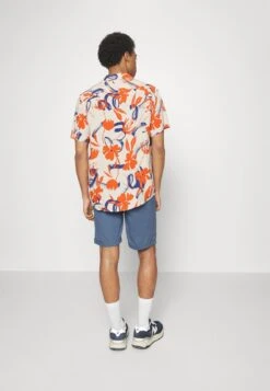 Pier One LINEN BLEND DRAWCORD SHORTS - Shorts - Blue -Pier One Verkaufsgeschäft 0fefc1229bd140f59c628594c0f5cb16