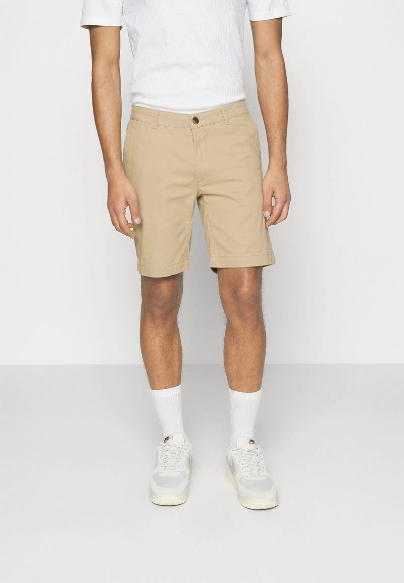 Pier One 2 PACK - Shorts - Tan/black 4 Pier One 2 PACK - Shorts - Tan/black – Bild 2