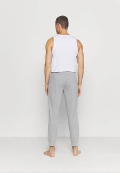 Pier One 2 PACK - Nachtwäsche Hose - Mottled Dark Grey/mottled Grey -Pier One Verkaufsgeschäft 19d064d2851f4acfa521ce0576d2c8f9