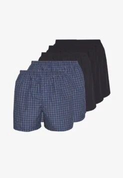 Pier One 5 PACK - Boxershorts - Dark Blue/blue -Pier One Verkaufsgeschäft 2073f2768e074b3aab8d5c70fa4a684c