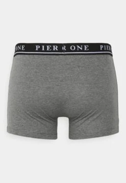 Pier One 5 PACK - Panties - Black/mottled Dark Grey -Pier One Verkaufsgeschäft 363afa71a2ae4dc49a0189dd440f8a5f