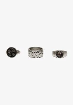 Pier One 5 PACK - Ring - Silver-coloured -Pier One Verkaufsgeschäft 3b77defac0624015b496465323d93289