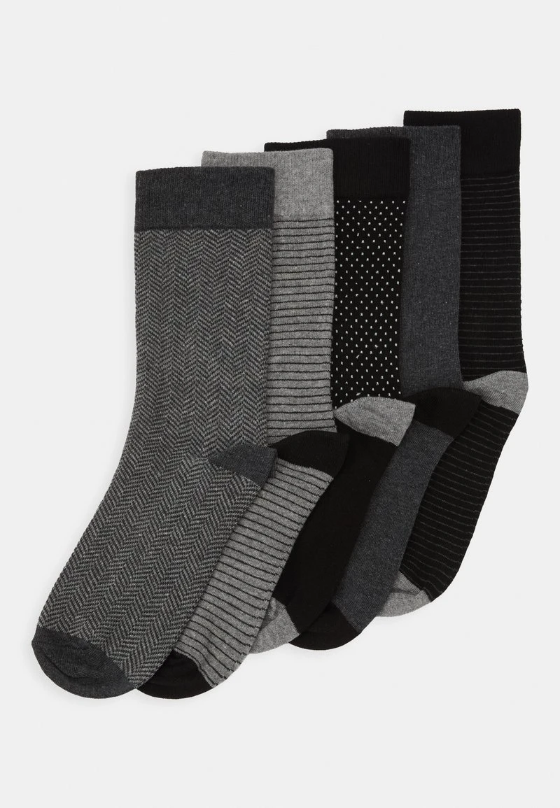 Pier One 5 PACK - Socken - Black 5 Pier One 5 PACK - Socken - Black – Bild 3