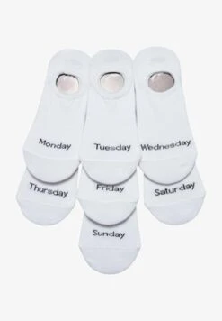 Pier One 7 PACK - Füßlinge - White 13 Pier One 7 PACK - Füßlinge - White -Pier One Verkaufsgeschäft 4d2bd21c5fc2480db9e996cf3b6bb60f