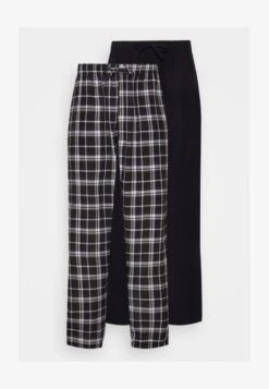 Pier One 2 PACK - Nachtwäsche Hose - Dark Blue -Pier One Verkaufsgeschäft 529290e98e334fe58278de95b194e623