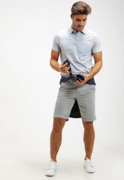 Pier One Poloshirt - Light Blue Melange -Pier One Verkaufsgeschäft 5383855db8554a0ca44c149865337c13