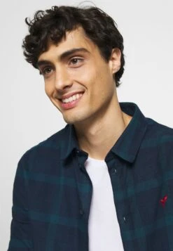 Pier One Hemd - Dark Blue/teal -Pier One Verkaufsgeschäft 60ff006a248a4e558dbde6647cd82b01