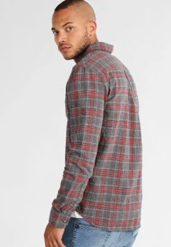 Pier One Hemd - Grey/coral -Pier One Verkaufsgeschäft 62192d2e542d4a69a08273483006118b