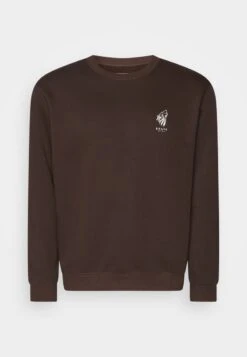 Pier One Sweatshirt - Dark Brown -Pier One Verkaufsgeschäft 6301392f58bf4ec28c7deb55a4944195 1