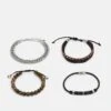 Pier One 4 PACK - Armband - Silver-coloured -Pier One Verkaufsgeschäft 63cf059447144a91a73feb285e7d11ba