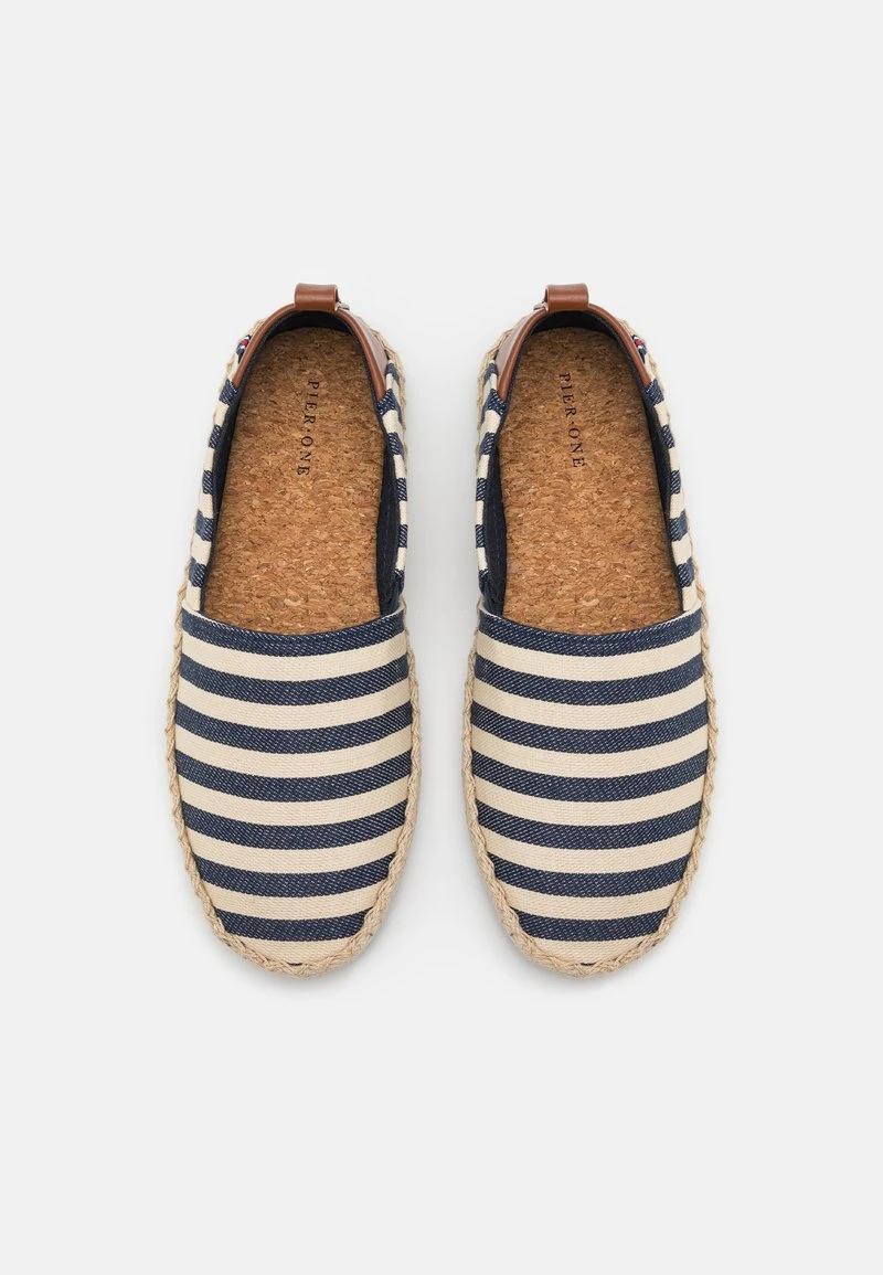 Pier One UNISEX - Espadrille - Dark Blue/white 6 Pier One UNISEX - Espadrille - Dark Blue/white – Bild 4