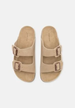 Pier One LEATHER UNISEX - Pantolette Flach - Beige 11 Pier One LEATHER UNISEX - Pantolette Flach - Beige -Pier One Verkaufsgeschäft 658db7c748df48419a27fd940a9ac1ce
