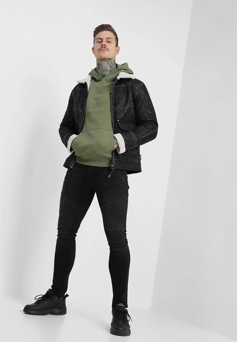 Pier One Kapuzenpullover - Khaki 4 Pier One Kapuzenpullover - Khaki – Bild 2