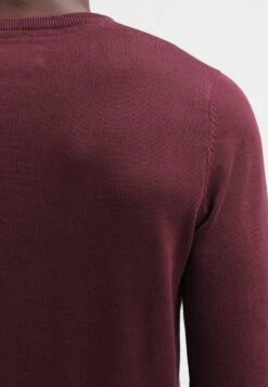 Pier One BASIC CREWNECK - Strickpullover - Bordeaux -Pier One Verkaufsgeschäft 72a7a328184e47ac946a1a6f2ee77cd7