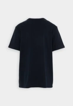 Pier One PIQUE EMBRO DETAIL - T-Shirt Basic - Dark Blue -Pier One Verkaufsgeschäft 735302e3e4874359a258fb61244d9eb1