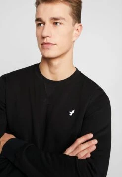 Pier One Sweatshirt - Black -Pier One Verkaufsgeschäft 757184f57b5e4f98a823757117b916fe