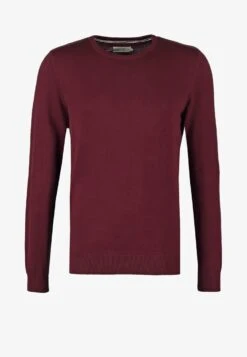 Pier One BASIC CREWNECK - Strickpullover - Bordeaux -Pier One Verkaufsgeschäft 85d6d8a383134993bde44fb81e406306