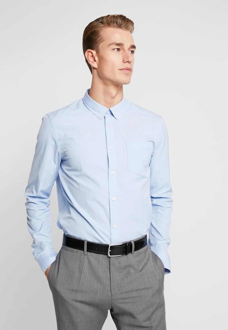 Pier One 2 PACK - Businesshemd - White/light Blue 4 Pier One 2 PACK - Businesshemd - White/light Blue – Bild 2