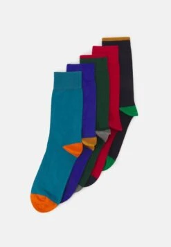 Pier One 5 PACK - Socken - Green/red -Pier One Verkaufsgeschäft 9849af843a974e91bcb06bc9220dc714 1