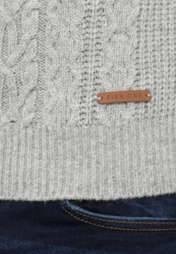 Pier One Strickpullover - Mottled Grey -Pier One Verkaufsgeschäft 98e400a2e6784522b8ea9f8eb6bf3691