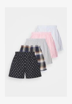 Pier One 5 PACK - Boxershorts - Blue/dark Blue/pink - -Pier One Verkaufsgeschäft 9fb699084db745fb82f3afe419449e07