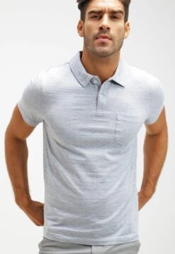 Pier One Poloshirt - Light Blue Melange -Pier One Verkaufsgeschäft a0a28f1b73bc4555a573df967148c42b 1