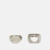Pier One 2 PACK - Ring - Silver-coloured -Pier One Verkaufsgeschäft b8486512110c4b679a24b0a09e18df93