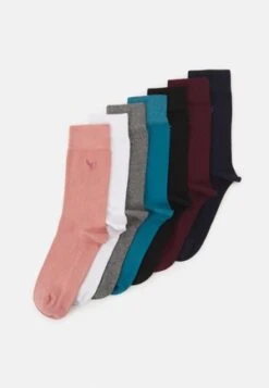 Pier One 3PACK - Socken - Dark Green/orange/bordeaux -Pier One Verkaufsgeschäft bf4e754190e0449abaee1061f1cf25a7