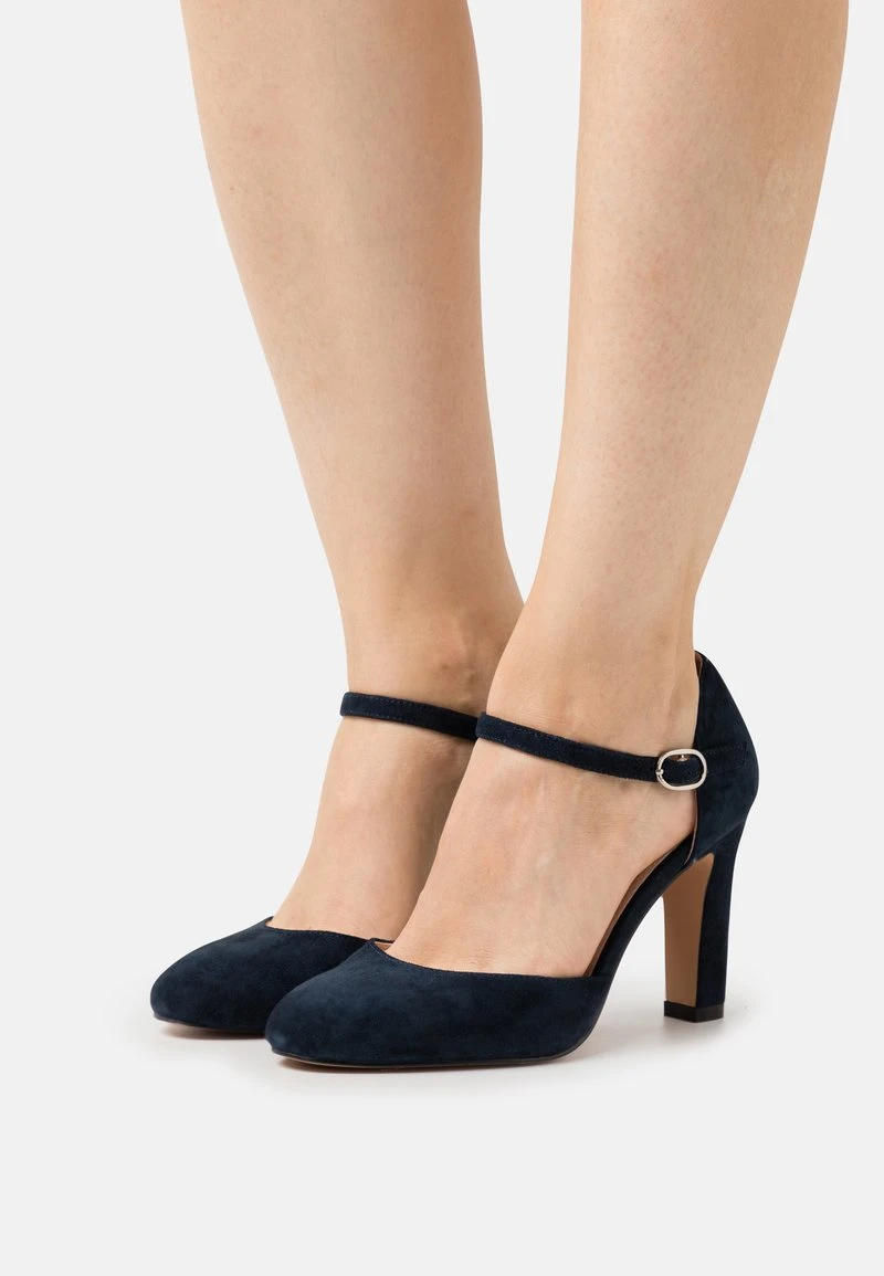 Pier One LEATHER - Pumps - Dark Blue 3 Pier One LEATHER - Pumps - Dark Blue