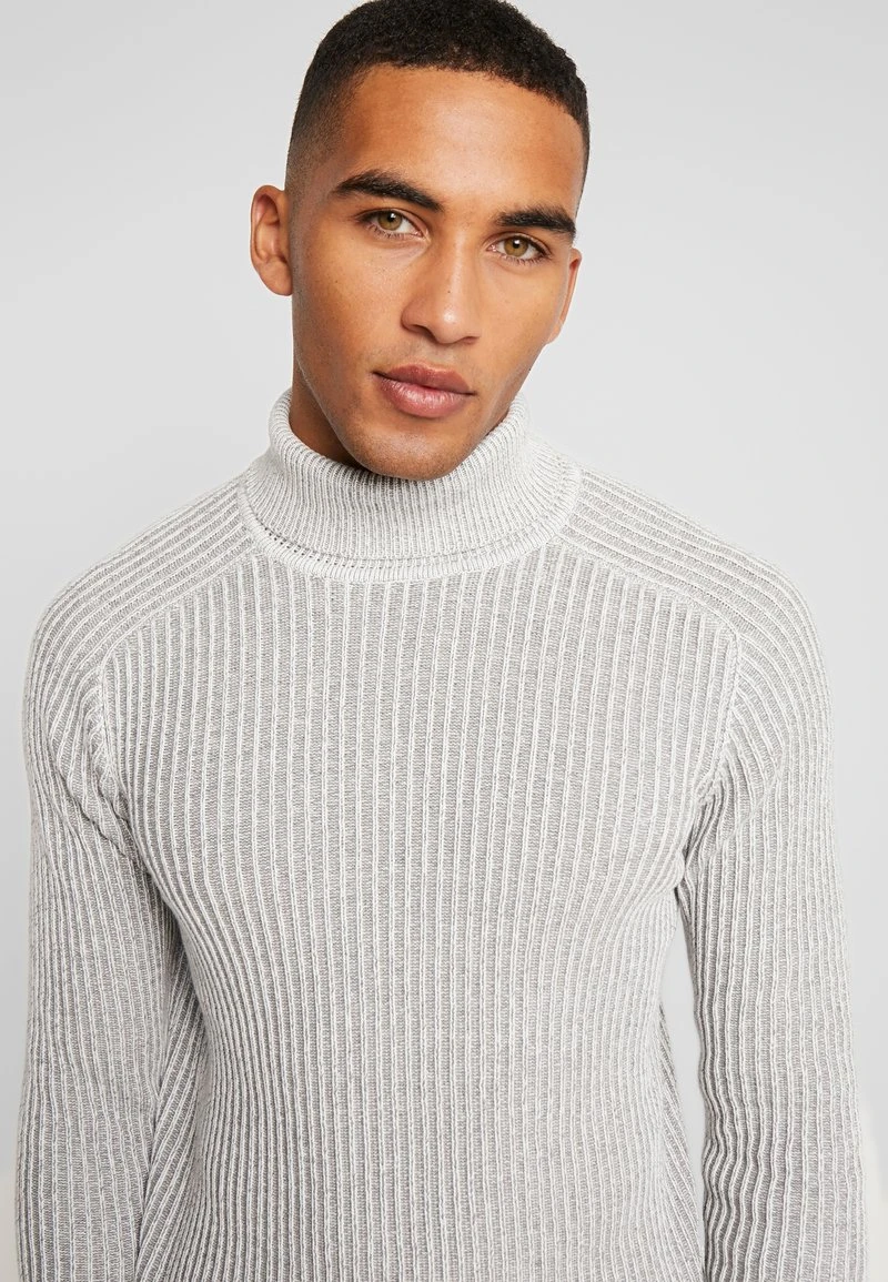 Pier One Strickpullover - 111 - Mottled Light Grey 6 Pier One Strickpullover - 111 - Mottled Light Grey – Bild 4