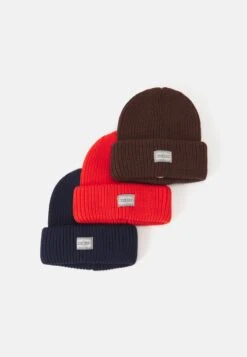 Pier One UNISEX 3 PACK - Mütze - Brown, Dark Blue, Red 11 Pier One UNISEX 3 PACK - Mütze - Brown, Dark Blue, Red -Pier One Verkaufsgeschäft d730b100b8bc4823890bd68fdd076c60 1