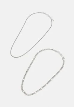 Pier One SET - Halskette - Silver-coloured 13 Pier One SET - Halskette - Silver-coloured -Pier One Verkaufsgeschäft dc536fad5c54433bbebbb500401f9c06