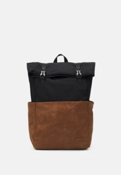 Pier One UNISEX - Tagesrucksack - Brown/black -Pier One Verkaufsgeschäft e173bc94568e4897a642fdc3616f36c6 1
