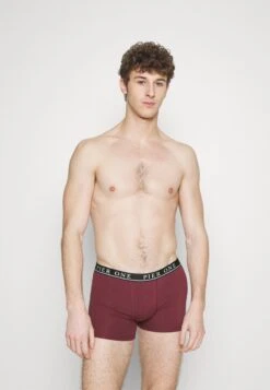 Pier One 5 PACK - Panties - Beige/green/bordeaux -Pier One Verkaufsgeschäft e6d291a2721249bc8ba1cf0e09e3ab7d